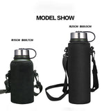Neoprene Water Bottle Carrier with Strap – Insulated Sleeve for 610ml–1500ml Bottles (Black or Camouflage) thumbnail 11