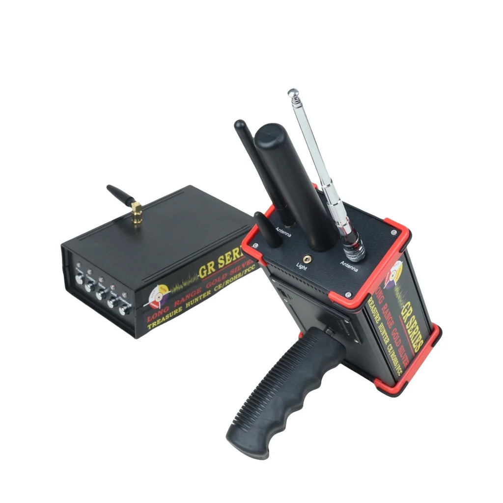 GR-2000 Long Range Metal Detector – Professional Gold, Silver, Copper & Diamond Scanner (Up to 1000m Range)