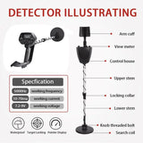 MD4030 Professional Underground Metal Detector β High-Accuracy Gold & Treasure Detection Tool thumbnail 2