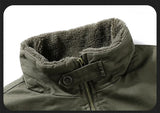 Men's Pilot Bomber Jacket – Winter Fleece-Lined Tactical Windbreaker thumbnail 14