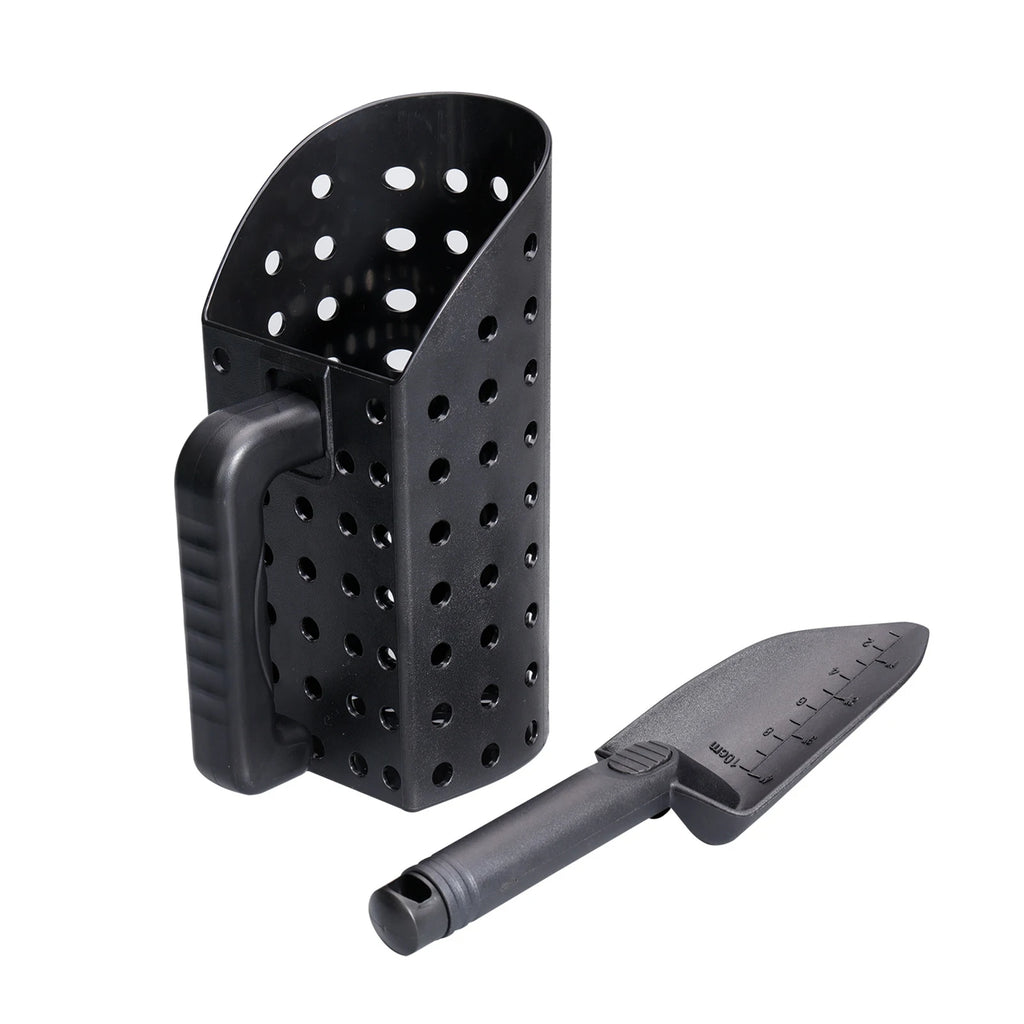 Metal Detecting Sand Scoop & Trowel Set – Lightweight, Durable ABS Tools for Beach & Field Use