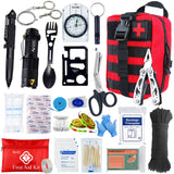 Professional Survival First Aid Kit – 24-in-1 Emergency Gear with Molle Bag | Camping, Hiking, Outdoor Rescue IFAK thumbnail 23