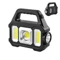 Solar Rechargeable Flashlight – Zoomable Waterproof COB LED Torch & Portable Lantern thumbnail 19