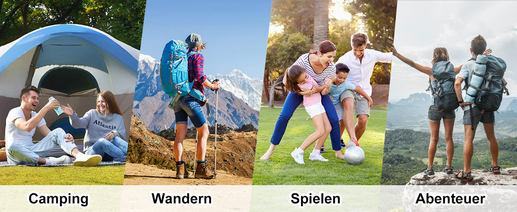 AWANFI Rechargeable Walkie Talkies (2/3/4-Pack) β Long Range 2-Way Radios with 16 Channels, VOX, USB-C Charging β Ideal for Kids & Adults, Outdoor Camping & Hiking