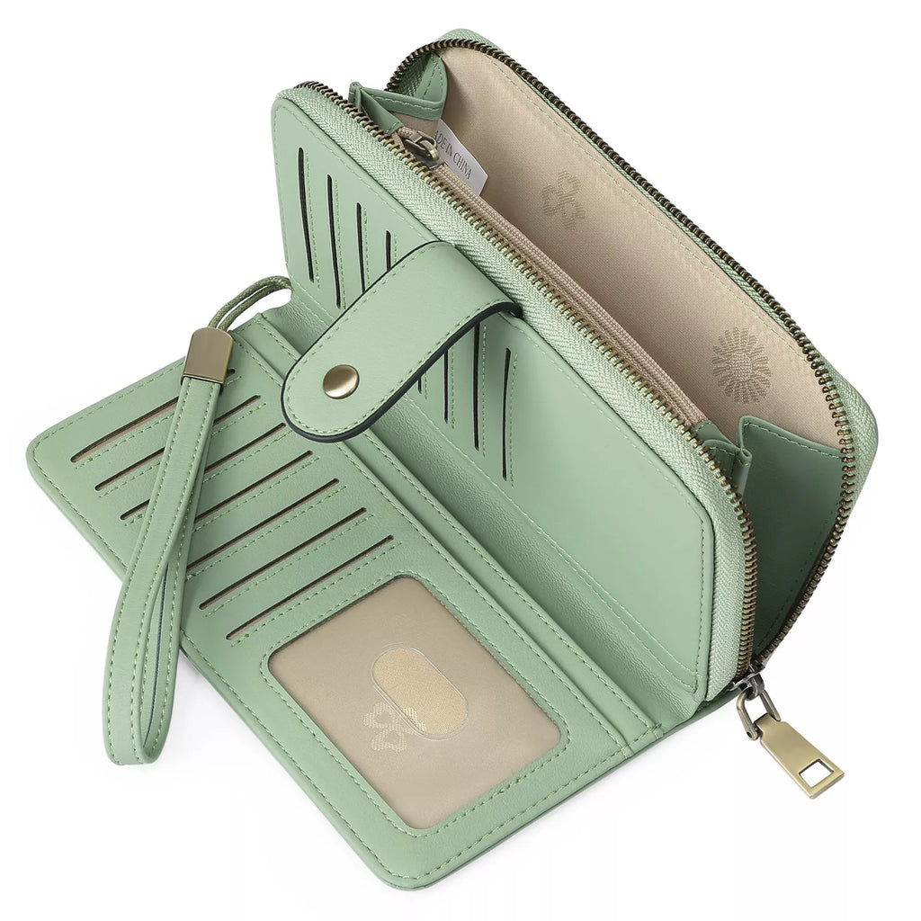 PU Leather Long Wallet
