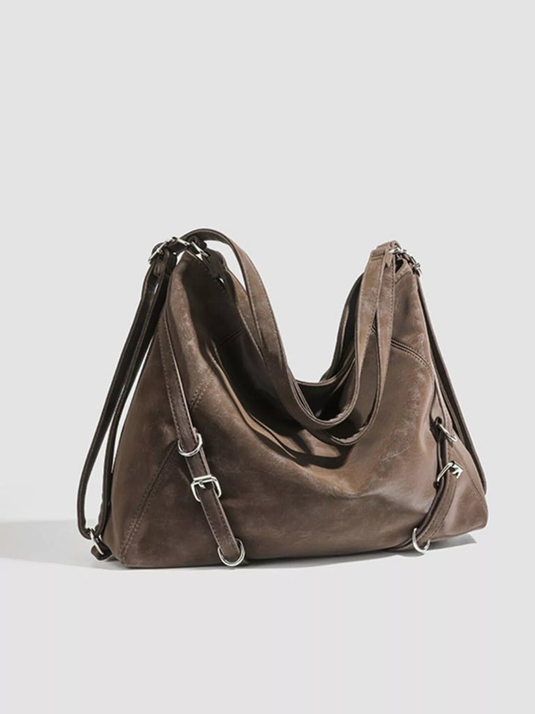 Vintage Style Convertible Shoulder Bag
