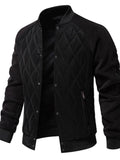 Men's Quilted Snap Down Long Sleeve Jacket thumbnail 9