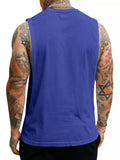 Men's Full Size Round Neck Tank Top Plus Size thumbnail 10