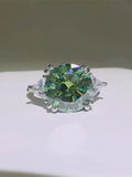 5 Carat Moissanite 925 Sterling Silver Ring thumbnail 4
