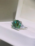 5 Carat Moissanite 925 Sterling Silver Ring thumbnail 6