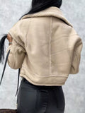 Sherpa Trim Cropped Jacket thumbnail 7