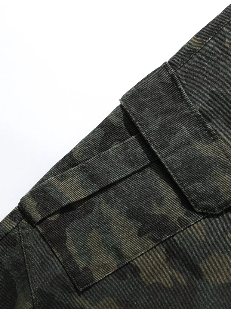 Men's Camouflage Cargo Capris