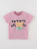 Children's Cat Graphic Round Neck T-Shirt thumbnail 2
