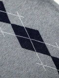 Men's Argyle Knit Short Sleeve Polo thumbnail 6