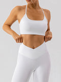 Spaghetti Strap Active Bra thumbnail 9