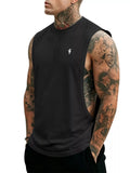 Men's Full Size Round Neck Tank Top Plus Size thumbnail 24