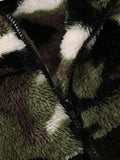 Children's Camouflage Plush Hooded Jacket thumbnail 5