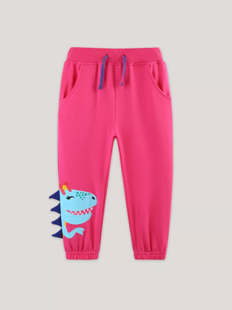 Children's Dinosaur Drawstring Joggers
