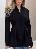Fitted Button-Down Jacket thumbnail 2