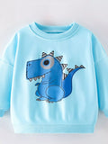 Children's Dinosaur Graphic Crew Neck Sweatshirt thumbnail 2