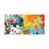 Abstract Splash Colorful Matte Canvas Wall Art – Vibrant Modern Stretched Print thumbnail 11