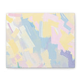 Pastel Abstract Brushstroke Canvas Wall Art thumbnail 2