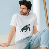 Sea Turtle Illustration T-Shirt – Eco Ocean Wildlife Tee thumbnail 4