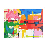 Abstract Color Splash Matte Canvas Print — Vibrant Modern Wall Art thumbnail 18