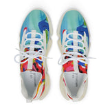 Men's Color Splash Mesh Sneakers — Vibrant Lightweight Athletic Shoes thumbnail 2