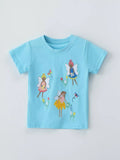 Children's Embroidered Round Neck T-Shirt thumbnail 2