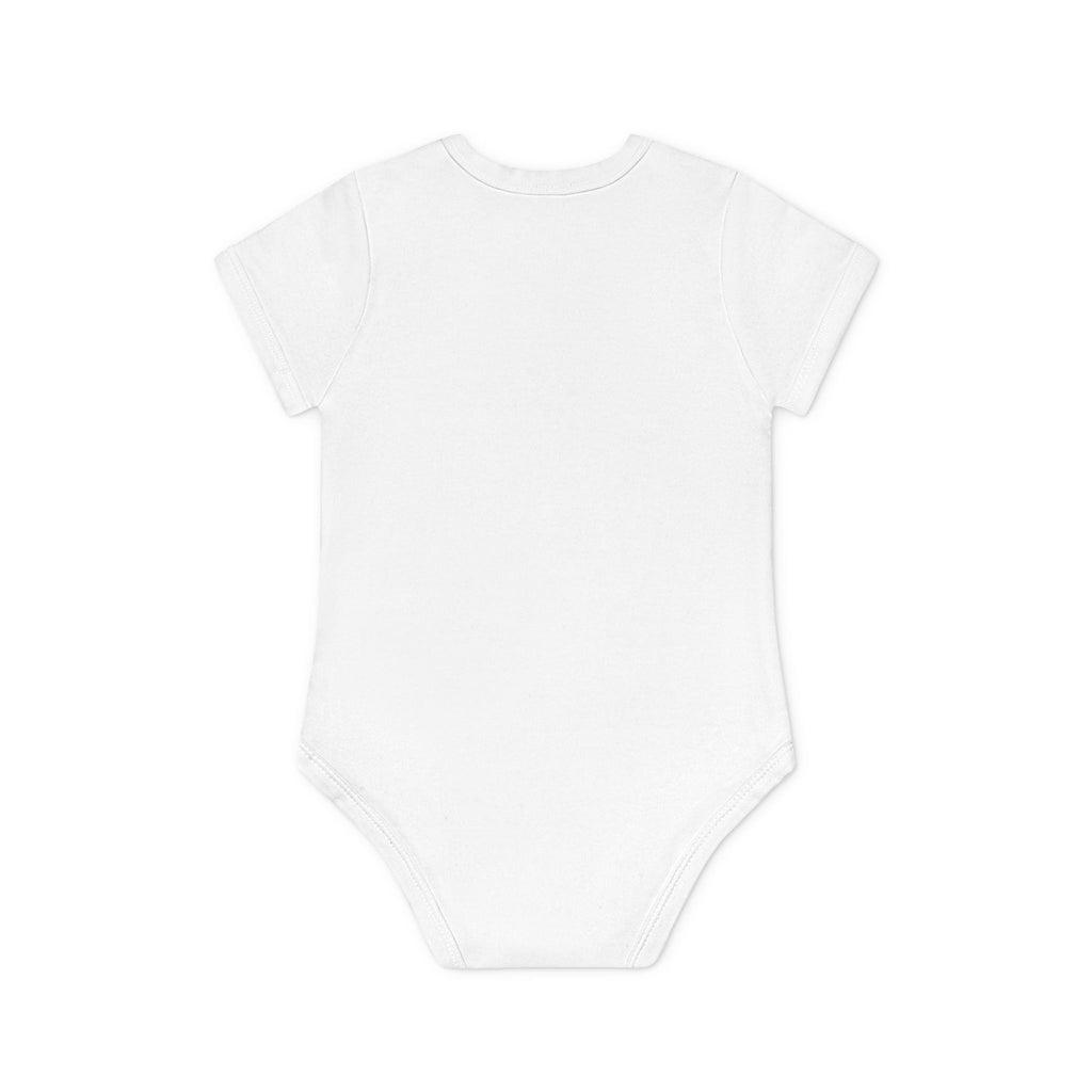 Baby Bodysuit — Cute 'Too Spooky' Ghost Halloween Organic Short Sleeve Onesie