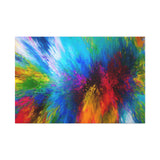 Abstract Color Explosion Matte Canvas Print thumbnail 21