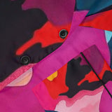 Satin Pajamas — Vibrant Abstract Color Splash Sleep Set thumbnail 7