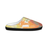 Abstract Brushstroke Women's Indoor Slippers — Cozy Colorful Home Shoes thumbnail 2