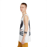 Patriotic Eagle Tank Top - "Land of the Free" Men's Sleeveless Shirt thumbnail 2