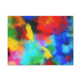 Abstract Color Burst Canvas Print — Vibrant Stretched Matte Wall Art thumbnail 4