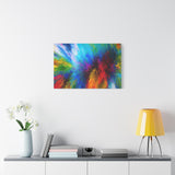 Abstract Color Explosion Matte Canvas Print thumbnail 60
