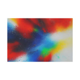 Abstract Color Burst Canvas Print — Vibrant Stretched Matte Wall Art thumbnail 25