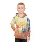 Kids Abstract Brushstroke Hoodie thumbnail 1