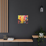 Abstract Color Splash Canvas Print - Vibrant Stretched Matte Wall Art thumbnail 46