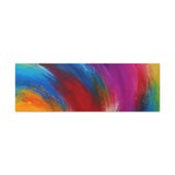 Abstract Rainbow Swirl Matte Canvas Print (Stretched) thumbnail 19
