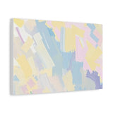 Pastel Abstract Brushstroke Canvas Wall Art thumbnail 41
