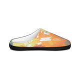 Abstract Brushstroke Women's Indoor Slippers — Colorful Cozy House Shoes thumbnail 4