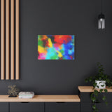 Abstract Color Burst Canvas Print — Vibrant Stretched Matte Wall Art thumbnail 61