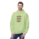 Introvert But Willing To Discuss Dogs Hoodie — Cute Dog Lover Pullover thumbnail 27
