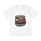 American Muscle Car Tee — "Built for Speed" Patriotic Eagle Graphic thumbnail 1