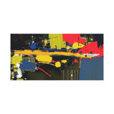 Abstract Color Splash Matte Canvas Print — Modern Stretched Wall Art thumbnail 17