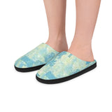 Coastal Watercolor Women's Indoor Slippers thumbnail 6