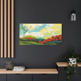 Abstract Colorful Landscape Canvas thumbnail 47