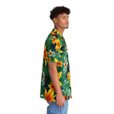 Tropical Hibiscus Hawaiian Shirt — Men's Floral Aloha Button-Up thumbnail 5